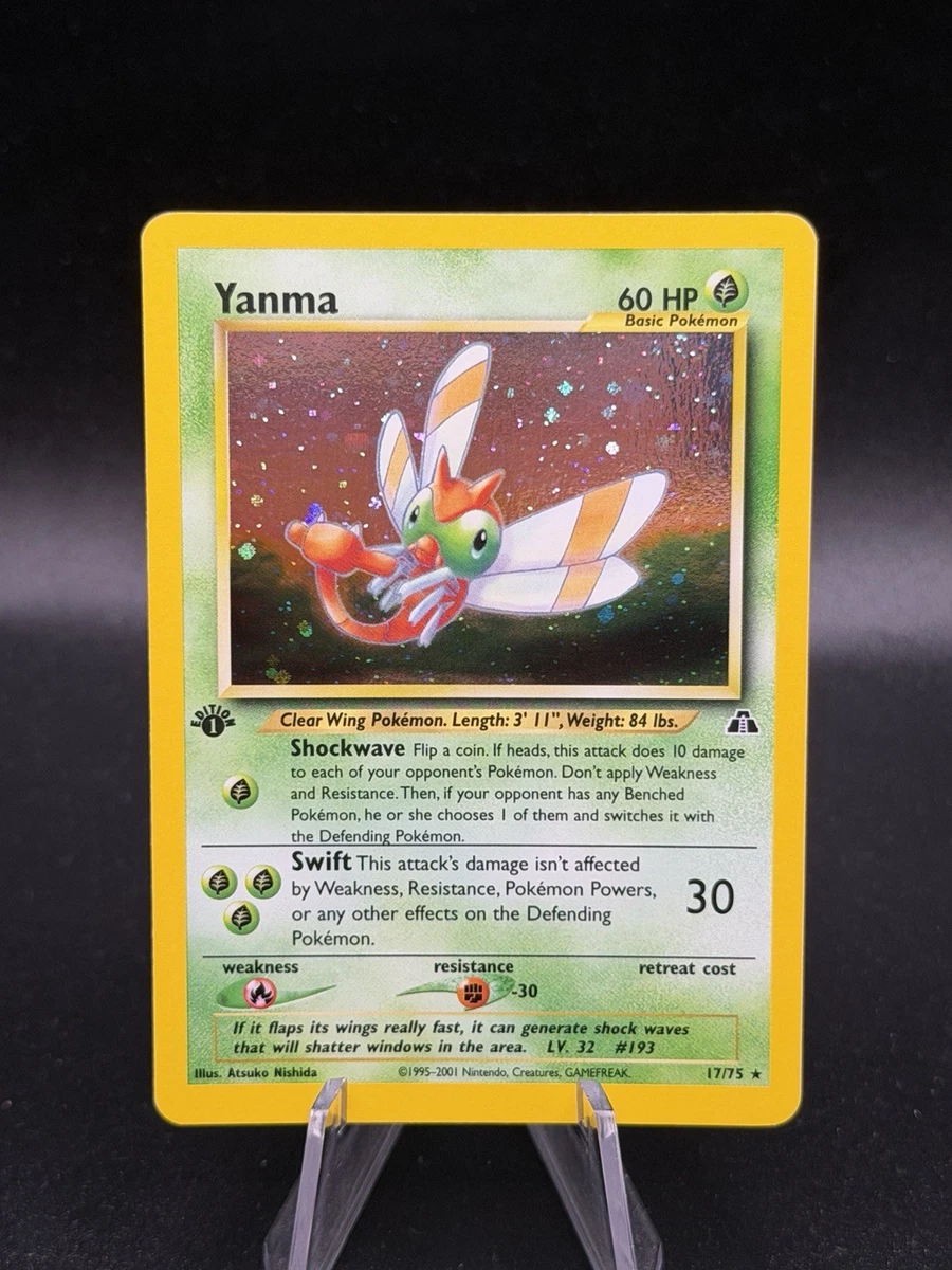 Yanma Pokémon TCG Cards for sale | eBay