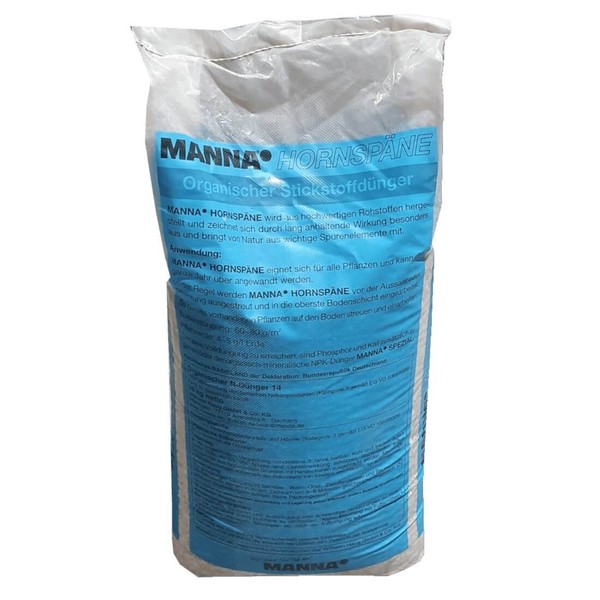 Manna HornspäNe 25 Kg Langzeit UniversaldüNger GemüSedüNger BlumendüNger-image