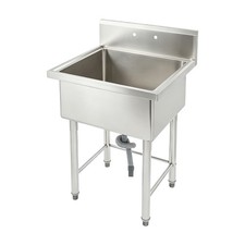 Freestanding Kitchen Sink Stainless Steel Sink for Bar/Restaurant/Home