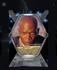 Topps Star Wars Card Trader 2026 Base S1 Iconic Tier 6 Lightning - Mace Windu