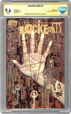 Locke and Key Alpha #2D Kaluta CBCS 9.6 Witnessed Sig Gabriel Rodriguez 2013