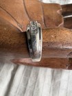 Vintage Sterling Silver / Cz Men’s Ring Designer Sz 10 Grams 6.2 — photo 9