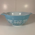 Vintage Pyrex Amish Butterprint 442 Cinderella 1-1/2 Qt. Nesting Bowl Turquoise
