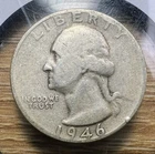 1946-S Washington Quarter - Actual Coin Shown - Free Shipping & Tracking INV#606