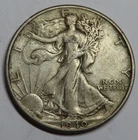 1940 Walking Liberty Half Dollar 50c Coin - Philadelphia - 90% Silver