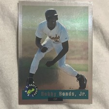 Classic Draft Picks 1992 Bobby Bonds Jr card #BC17 San Diego Padres Foil