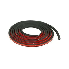 4M Adhesive Car D Type Rubber Edge Seal Hollow Door Weather Strip Sealings D
