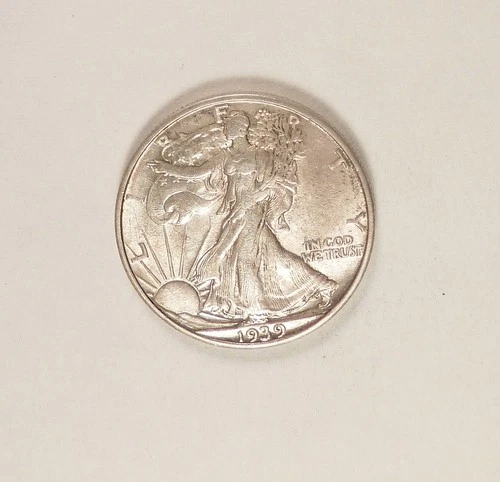 1939-S Walking Liberty Half Dollar, grades XF+, For the Date or Type Collector.