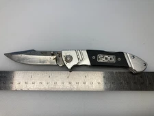 SOG Fielder Plain Edge Folding Pocket Knife