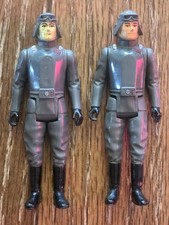 Vintage 1980 AT-AT COMMANDER Lot Of 2x Star Wars ESB Kenner figure HK 