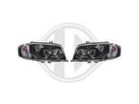 "\"Designscheinwerfer Set Angel Eyes FüR Mercedes W202 1993-2000\""