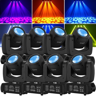 UKING 150W LED Moving Head Stage Lighting Disco DJ DMX Beam RGBW Gobo Spot Light
