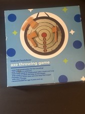 Indoor Outdoor Axe Throwing Game Foam Axes Target Set Ages 8 