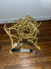 Guardian Fall Protection 01320-QC Poly Steel Vertical Lifeline Assembly 50ft