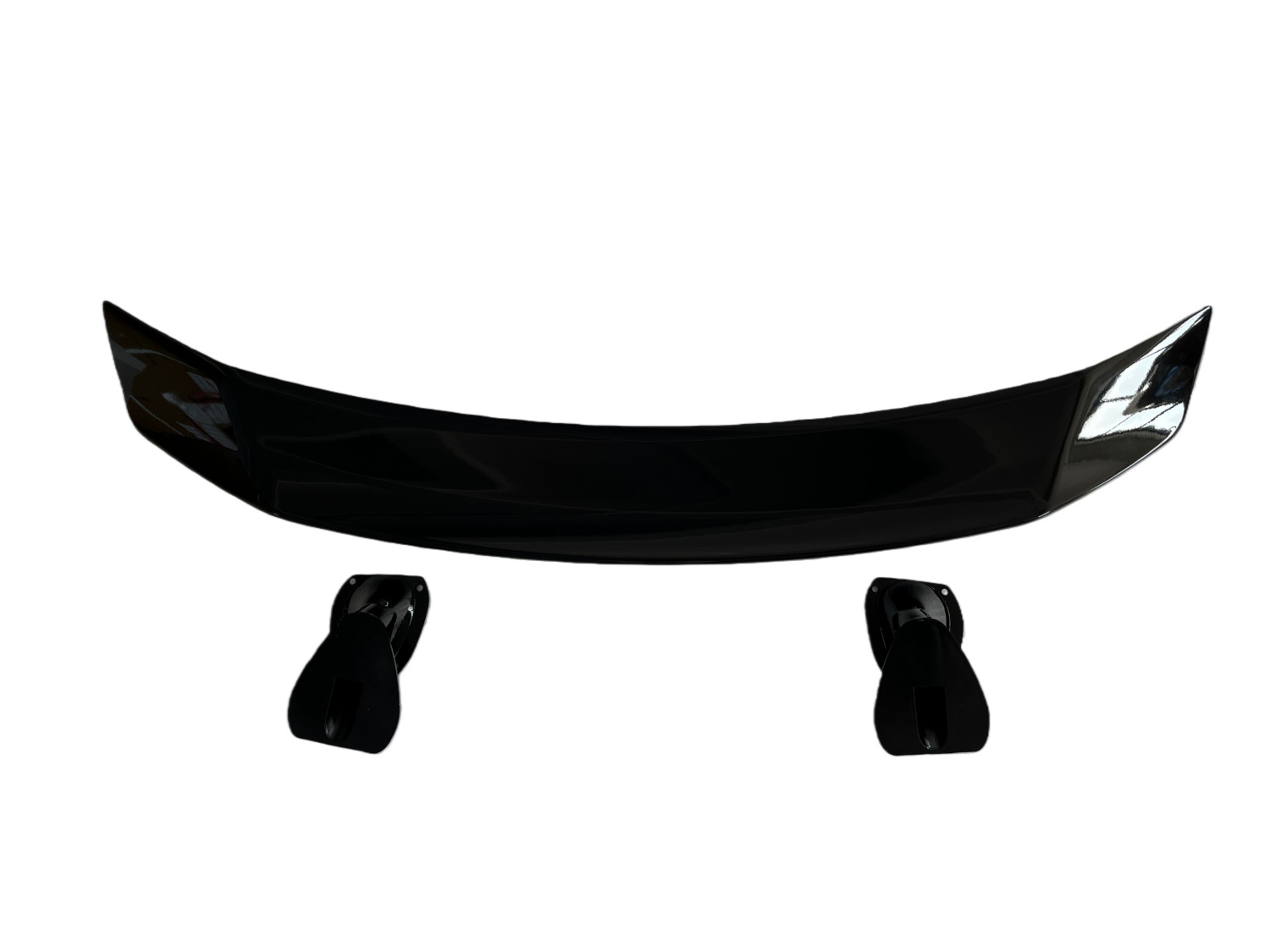 Gloss Black Rear Trunk Spoiler Lip Roof Tail Wing For Maserati Quattroporte