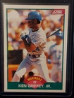 1989 Score Ken Griffey Jr 100T Seattle Mariners Rookie Card  Free Shipping