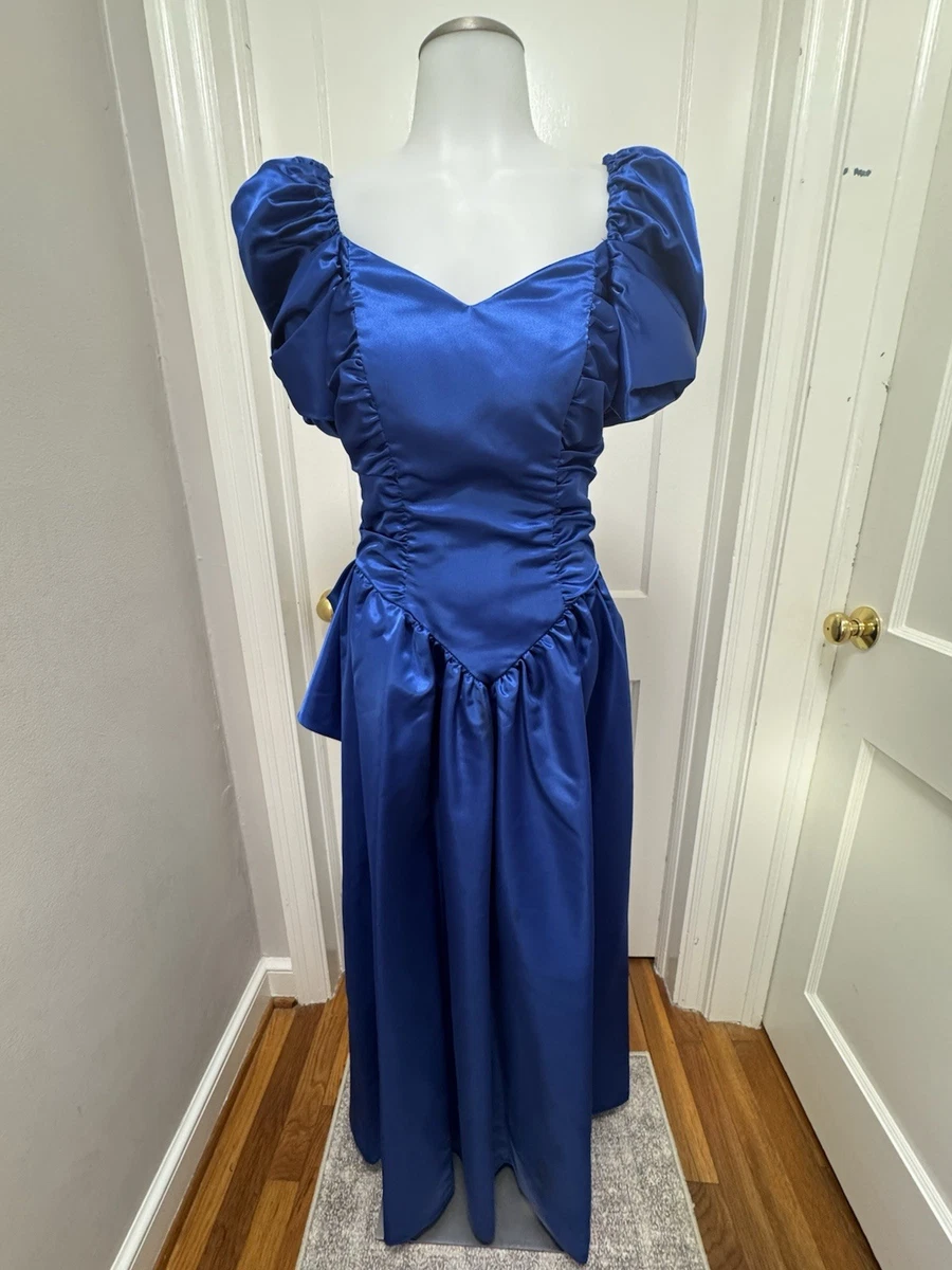 Prom Blue 1980s Vintage Dresses for Women for sale | eBay Prom Blue 1980s Vintage Dresses for Women for sale | eBay