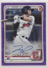 2020 Bowman Prospects Auto Purple 220/250 Logan Ice #PA-LI Auto 00l8