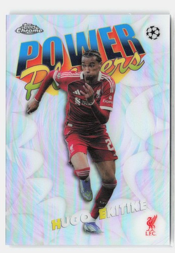 2025-26 Topps Chrome UEFA Club Competitions #PP-2 Hugo Ekitike Power Players