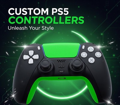 UPGRADED PS5 DualSense Controller w/ TMR Hall-Effect Joysticks ~ No Stick Drift!