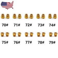 For Holley Carburetor 1/4-32 Gas Main JETS ASSORTMENT KIT 70-79 2 EACH 20PACK