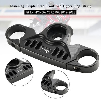 Lowering Triple Tree Front End Upper Top Clamp For HONDA CBR650R 2019-2023 US