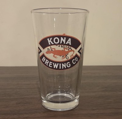 Kona Aloha Florida Hawaii Pint Beer Glass 