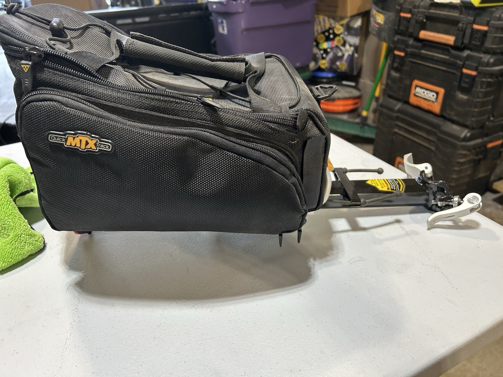 Topeak Quick Track MTX Bag With Expandable Sides