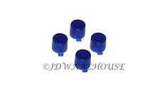 Clear Blue PS3 Controller Buttons Parts Set