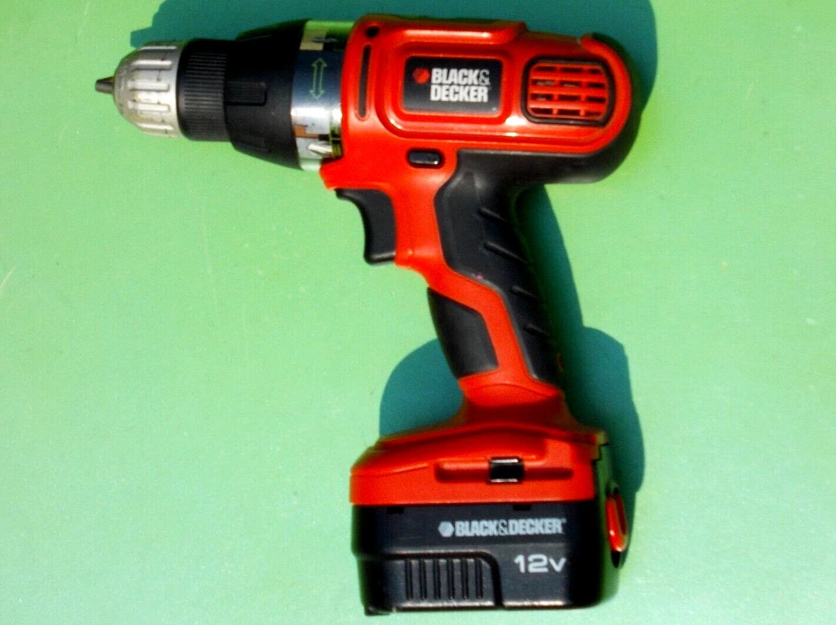 Black & Decker 12V Lithium Drill with 2 Batteries