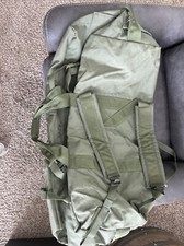 Vintage U.S Army Issued Duffle Bag / Rucksack. F