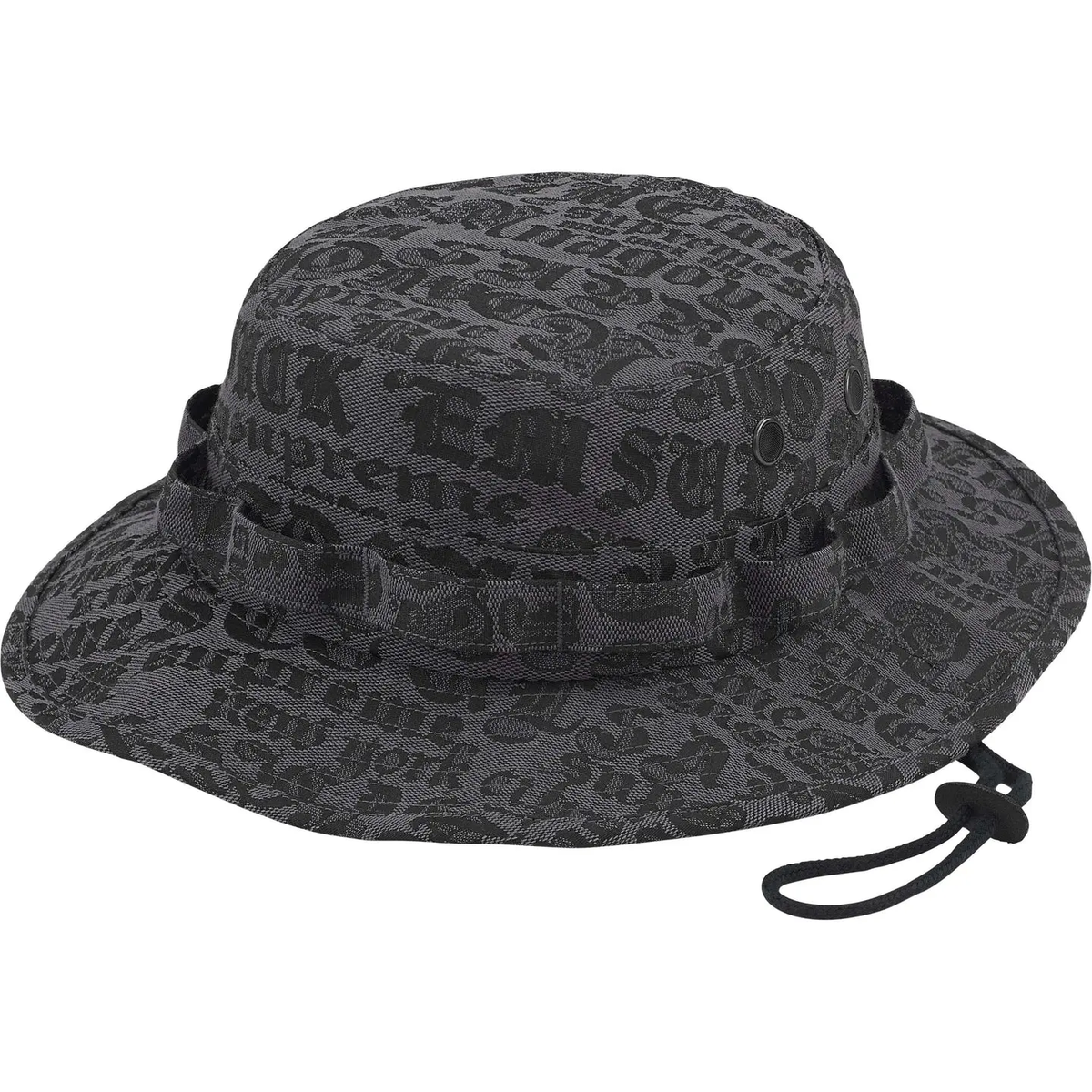 帽子 Supreme Mesh Cordura Boonie 23ss Supreme Mesh Cordura Boonie Black - SS23 - US