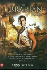 The Librarian Trilogy 3 DVD Box Played Once REGION 2 PAL Free Shipping