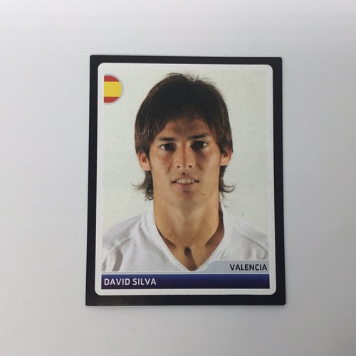 Panini Champions League 2006-07 David Silva #33 Valencia Rookie Football Sticker - Picture 3 of 6