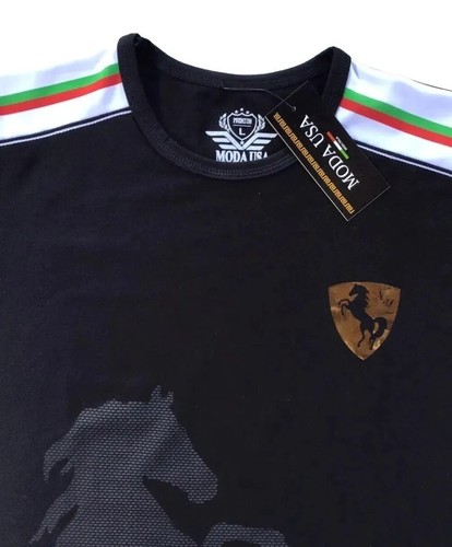 Herren PremiumT-Shirt, italienischer Stil, Baumwolle, schmale Passform, Stretch L....A28.A
