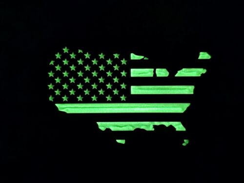 PARCHE MORAL GANCHO PVC BRILLO TÁCTICO A TODO COLOR MAPA PAÍS BANDERA AMERICANA - Imagen 2 de 3