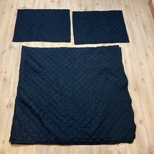 Bedsure Full Comforter Set - Navy Blue Full Size Comforter Set 3 Piece