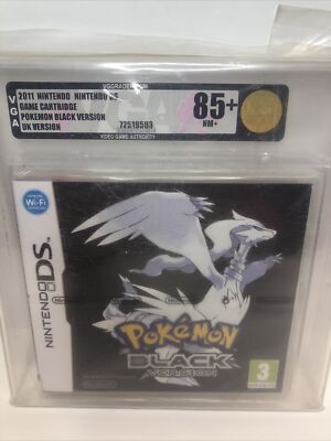 Nintendo Ds Pokemon Black Version VGA Graded 85+ Gold | eBay UK