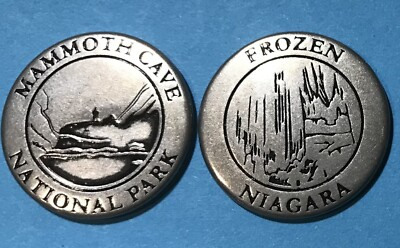 #ad Mammoth Cave National Park Frozen Niagara Token $5.75