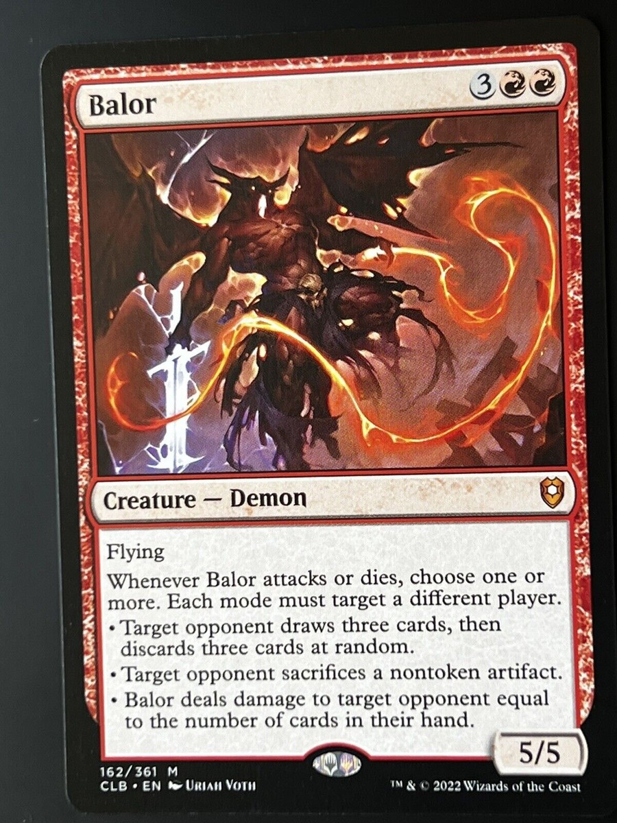 Balor 162 MTG Commander Legends: Battle for Baldur's Gate (CLB