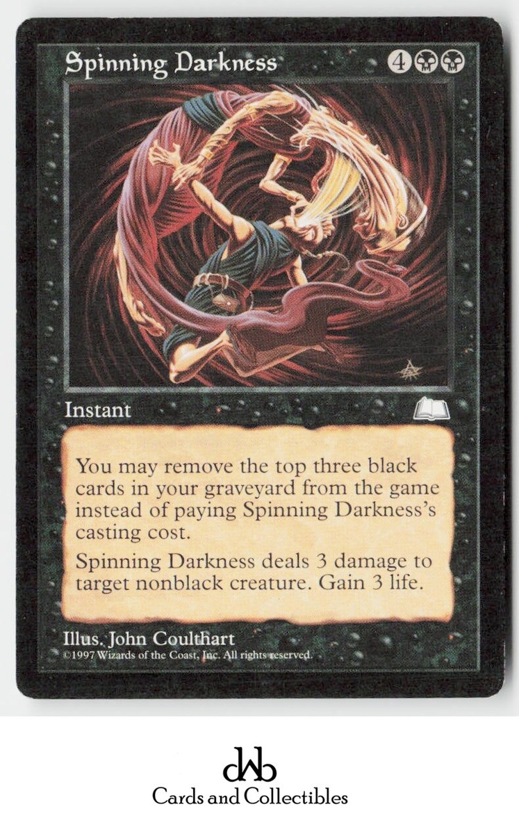 Weatherlight Spinning Darkness Near Mint or Better Common | eBay