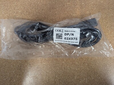 NEW DELL POWER CORD C19/C20 8.5FT/2.5M 16A 250V 02X976