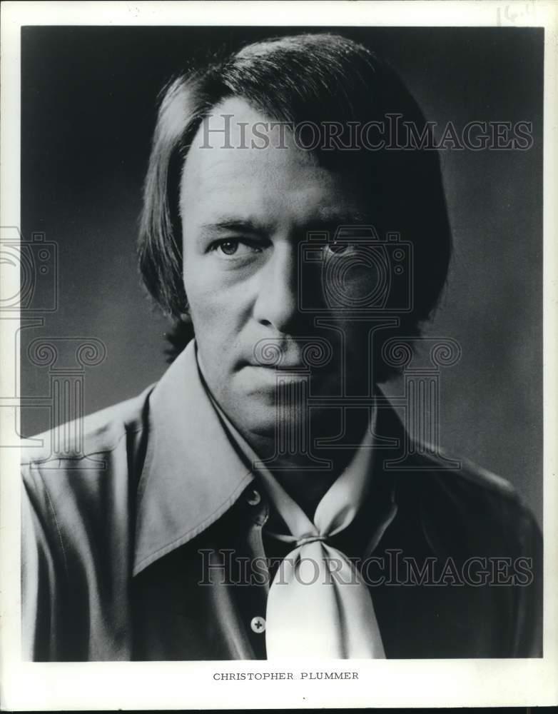1972 Press Photo Actor Christopher Plummer - lrp32177