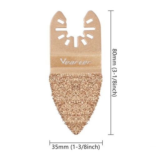 4 Stück Oszillierendes Werkzeug Finger Schleifpads Oszillierend Multitool Sägeblätter - Bild 3 von 15