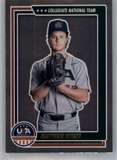 2022 Panini Stars and Stripes Longevity Retail #42 Matthew Wyatt NM-MT ID:44494