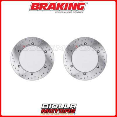 SATZ BREMSSCHEIBEN VORNE BRAKING HONDA GLX SE 1500 1992 - [FEST] 2xHO33FI