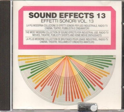 CD Sound Effects Effetti Sonori Vol. 13 STILL SEALED NEW OVP Hi-Lite