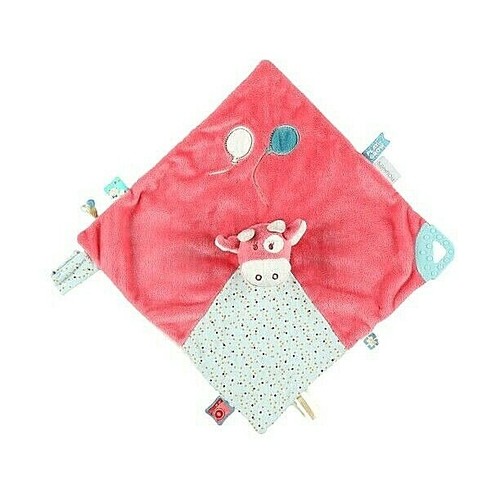X99.* DOUDOU PLAT NOUKIE'S VACHE TIDOU LOLA play to grow ROSE OR BALLON NEUF - Picture 2 of 6