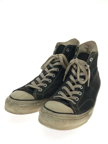 CONVERSE sneakers Chuck Taylor 1970s High cut Black Canvas US mens 12 size - Picture 1 of 7