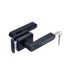 Smart Glass Door Lock 2025 Fingerprint Password Key IC Card 3/8 1/2